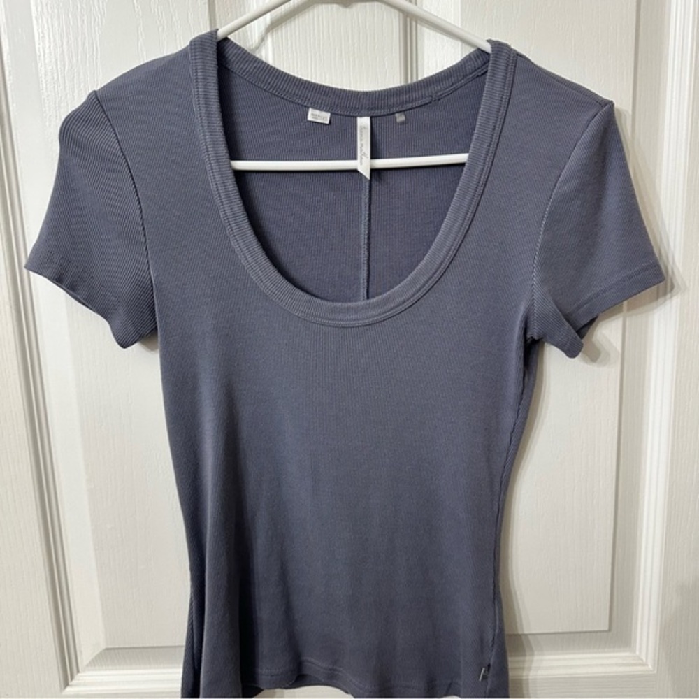 TravisMathew Cloud Rib Short Sleeve Top, XS